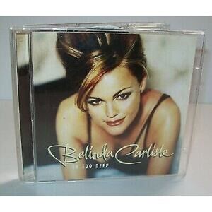 Belinda Carlisle ‎In Too Deep CD Single UK 1996 Go Go's Synth-Pop Ballad Pop